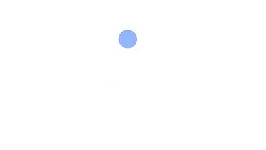 MG动画弹跳蓝色小球LOGO演绎视频的预览图